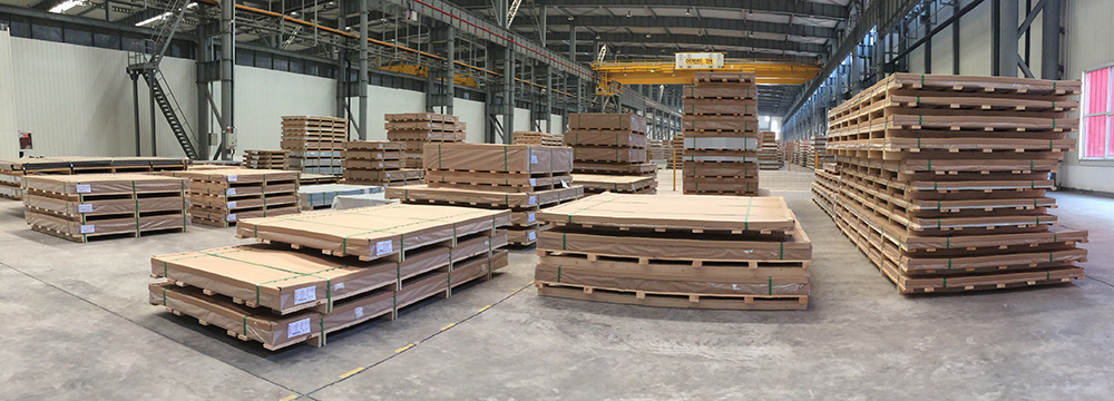 rolled aluminum plate