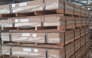 rolled aluminum plate