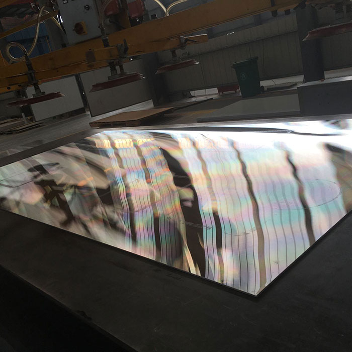 machined aluminum plate